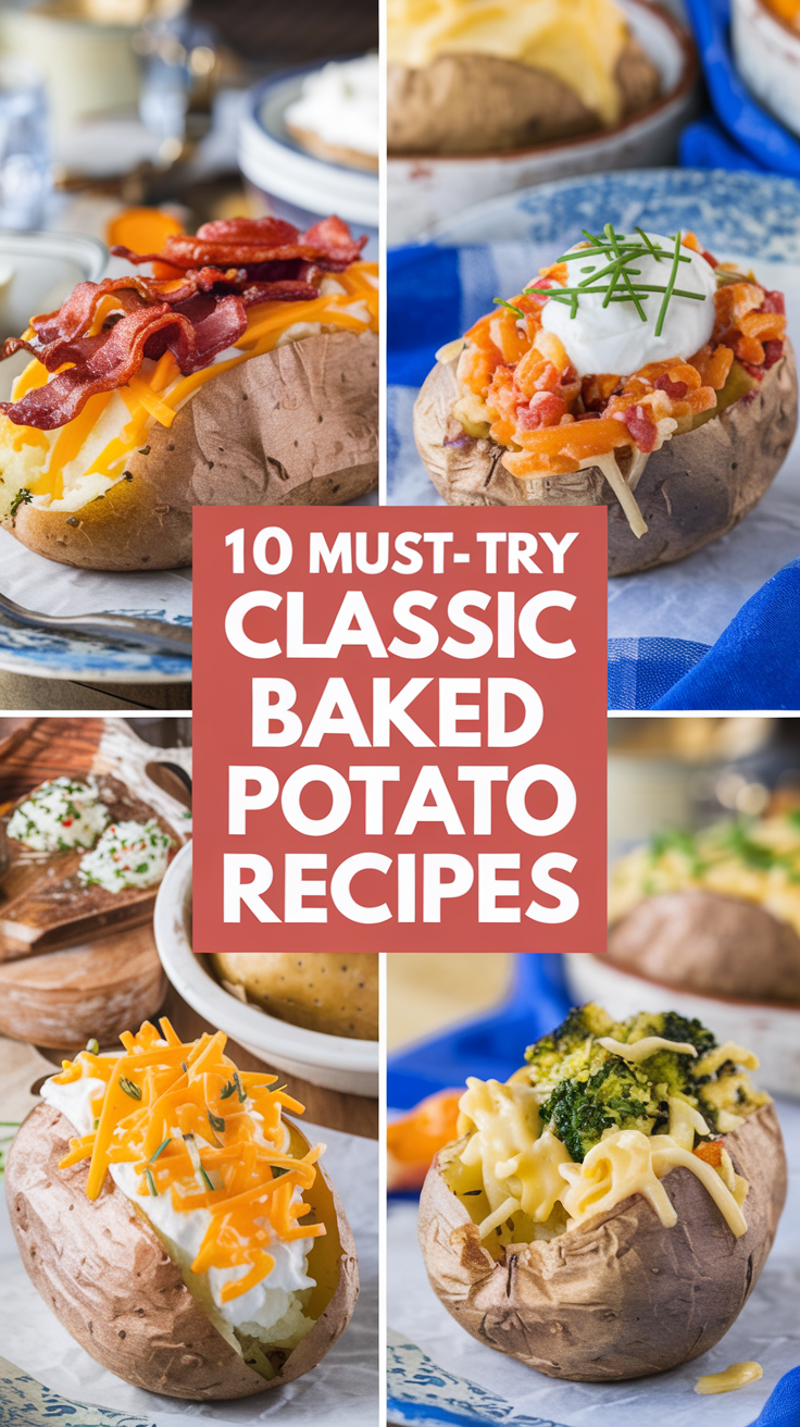 10 Must Try Classic Baked Potato Recipes