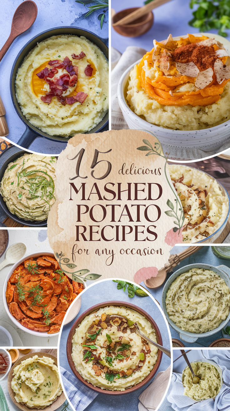 15 Delicious Mashed Potatoes