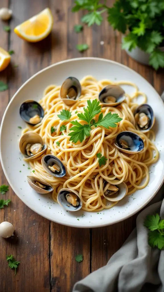 Spaghetti alle Vongole in Bianco Recipe