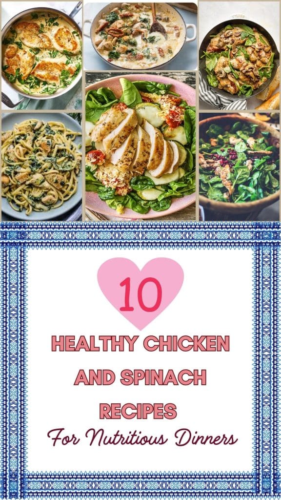 Chicken And Spinach Recipes