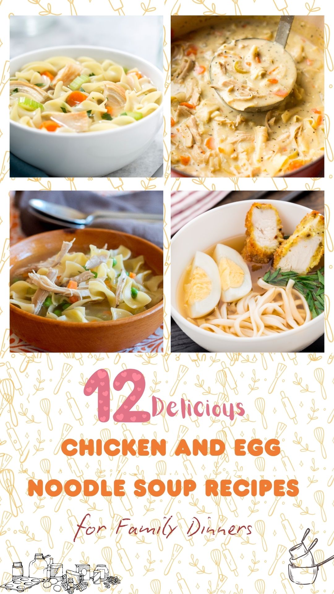 Chicken and Egg Noodle Soup Recipes