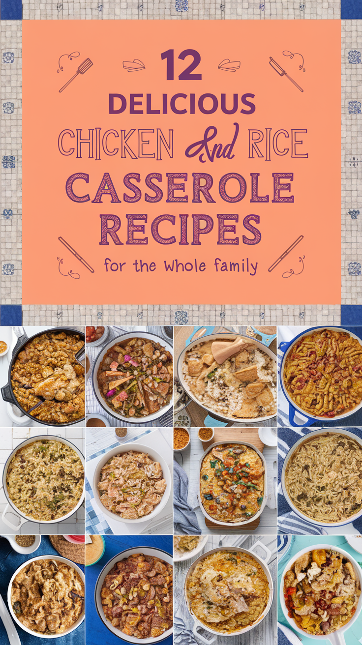 Chicken and Rice Casserole Recipes