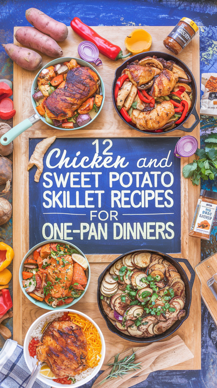 Chicken and Sweet Potato Skillet Recipes