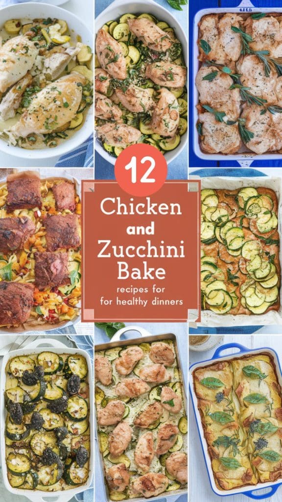 Chicken and Zucchini Bake Recipes