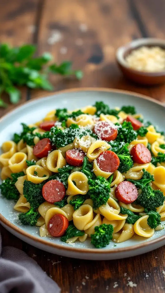 Orecchiette with Broccoli Rabe and Sausage Recipe