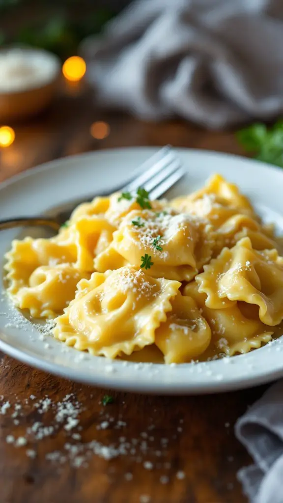 Tortelloni with Butter and Parmesan Recipe