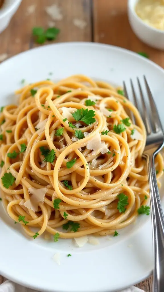 Tagliolini with Truffle Cream Sauce Recipe