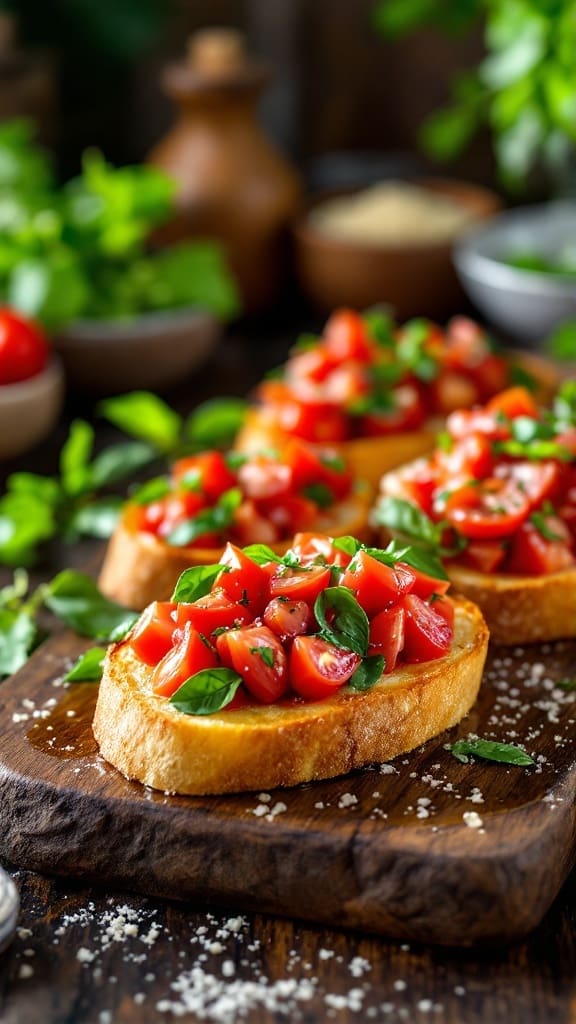 Bruschetta Appetizer Recipe