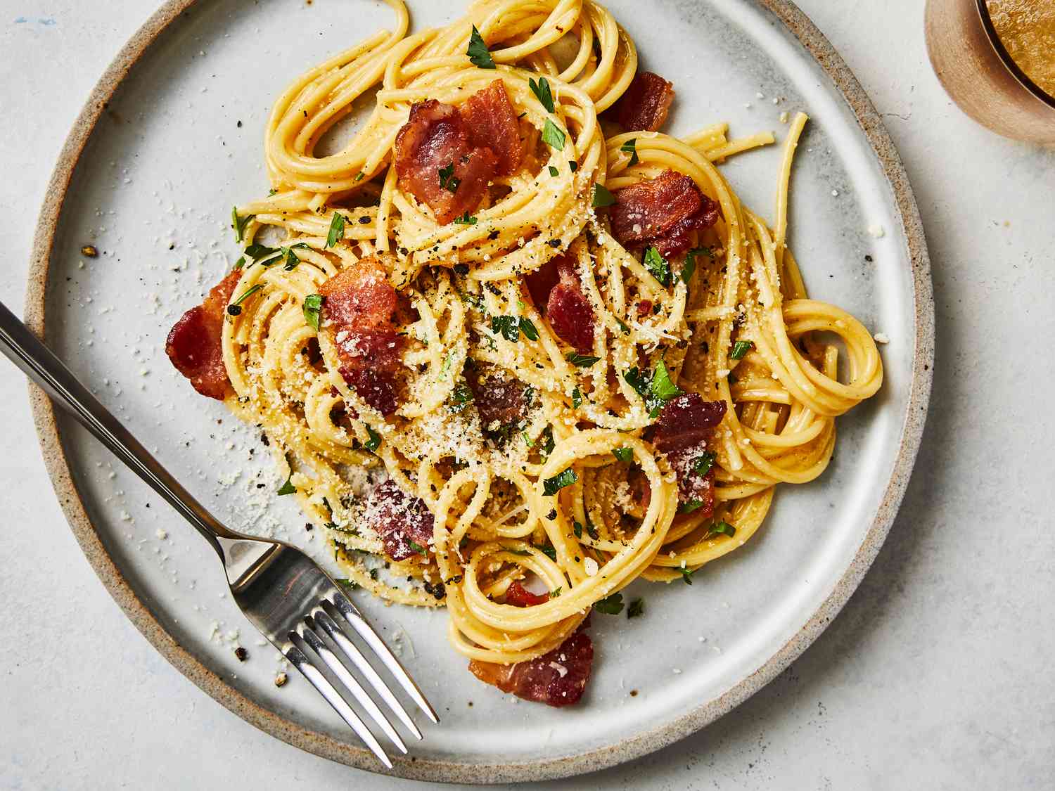 Spaghetti Alla Carbonara Recipe.